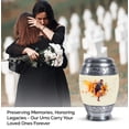 thumbnail image 4 of Handball Player In Rapid Motion - Burial Urns For Human Ashes - Cremation Urns For Human Ashes - 3 Inch - Pack Of 4 - Urns For Ashes - Ashes Keepsake - Ash Urns For Humans - Decorative Urns, 4 of 5
