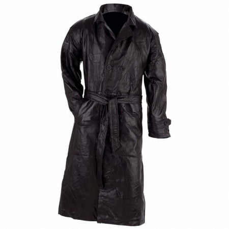 Genuine Leather Trench Coat (Best Burlington Coat Factory)