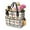 White Boston Terrier, variant on Garden Tool Bag,Paw Prints and Bones Garden Tool Organizer,Garden Gifts,Waterproof Multi-Pocket Garden Tool Storage 11.8x5.5x11.4 Inch(Tools NOT Included)
