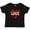 AB-Black, variant on Valentine Buffalo Plaid Love Boys or Girls Baby T-Shirt