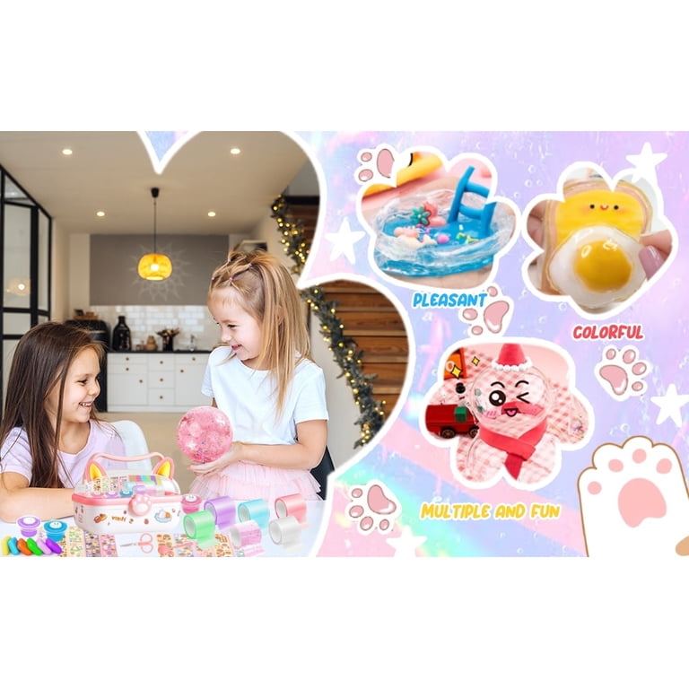 CEDQ Nano Tape Bubble Kit for Kids with Video Tutorials, Ages 5+