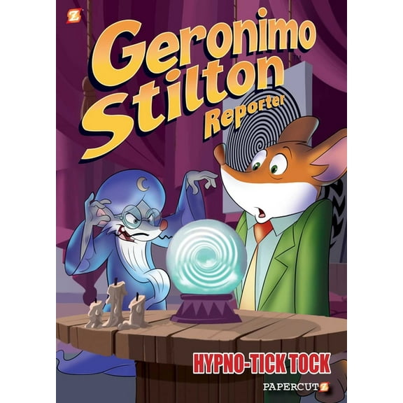 Geronimo Stilton Reporter Graphic Novels Geronimo Stilton Reporter: Hypno Tick-Tock, Book 8, (Hardcover)