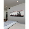 thumbnail image 5 of Parvez Taj  - Evergreens Painting Print on White Wood 45 x 15, 5 of 5