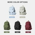 thumbnail image 6 of 15.6 Inch Lightweight Laptop Backpack for Students, Waterproof School Bag for College & Travel, Ideal Gift for Friends and Family, Gray Blue, 6 of 12
