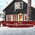 thumbnail image 4 of Hiroekza Christmas Banners Christmas Banners Background Banners Happy Parties Christmas Decorations Atmospheres Decorations Festive Yard Flags, 4 of 7