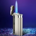 thumbnail image 3 of Mouliraty Torch Lighters ,Windproof Refillable Lighter,Adjust Jet Flame,Used For Barbecue Kitchen Fireplace Candles Etc(Gas Not Included), 3 of 5