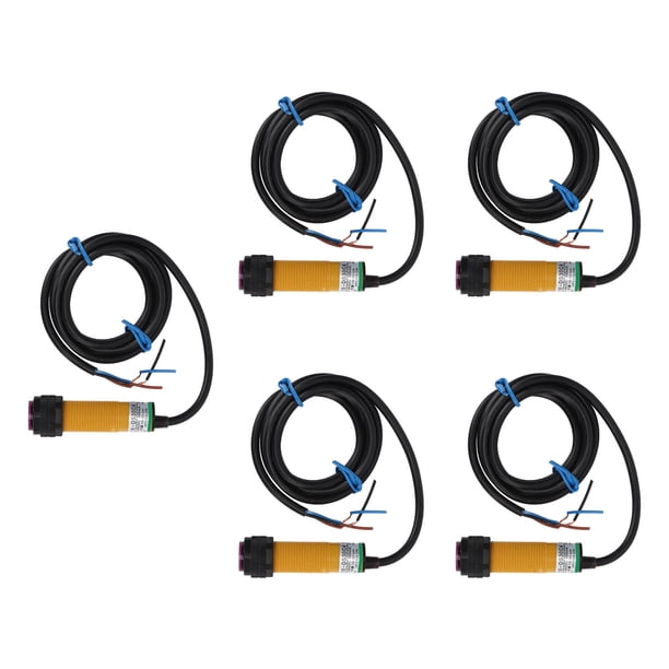 Sensor Fotoeléctrico De Robot Inteligente, Larga Distancia De Detección 10-36VDC Protección IP65 Sensor De Interruptor Fotoeléctrico Infrarrojo Para Línea De Montaje A Destajo