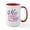 White/Red Inside, variant on CafePress - Mrs. Always Right Large Mug - 15 oz Ceramic Large White Novelty Mug