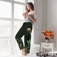 thumbnail image 6 of Picia Palm Leaves And Exotic Birds Womens Soft Woven Cotton Elastic Waistband Sleep Pajama Pant Lounge Sleep Pant With Pockets And Drawstring-X-Large, 6 of 9