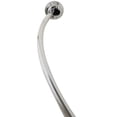 thumbnail image 1 of Zenna Home 272112 Tringle de Douche Courbée à Double Montage Réglable en Aluminium 50 x 72 Po, Chrome, 1 of 1