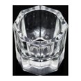 thumbnail image 3 of Nail Powder Nail Box Liquid Art Container Acrylic Holder Storage for 2Pcs Liquid, 3 of 4