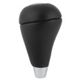 thumbnail image 4 of Gear  Knob, Reasonable Thickness Gearshift Head, Compact Design Lightweight And Anti-Rust Cut Costs Maintenance Worker Sports Car For Car Driver Yellow Peach Wood + Black Leather, 4 of 8