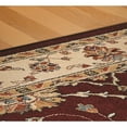thumbnail image 5 of Couristan Traditions Halle Ruby & Ivory Area Rug, 5'3'x7'6' - 96561565053076T, 5 of 5
