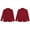 Burgundy, variant on Kids Boy's Notch Lapel Formal Blazer Casual Birthday Wedding Dinner Prom Party Jacket Coat White 4