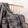 thumbnail image 4 of Manta de tiro: diseño elegante en 3D, manta súper suave y acogedora, mantas de felpa gruesas y esponjosas para adolescentes, niñas, mujeres, sofá cama, sofá, silla, regalo para hombres y niños, 4 of 5