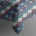 thumbnail image 5 of Multicolor Geometric Boho Pattern Square Tablecloth,Waterproof Square Table Cover,Wipeable Spillproof Washable Table Cover for Home Kitchen Party Decor 42"X42"(107x107cm), 5 of 6