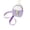 Purple #5, variant on Color Block Kids Crossbody Sling Bag Nylon Mini Chest Purse with Adjustable Strap Lightweight Casual Shoulder Bag for Boys and Girls
