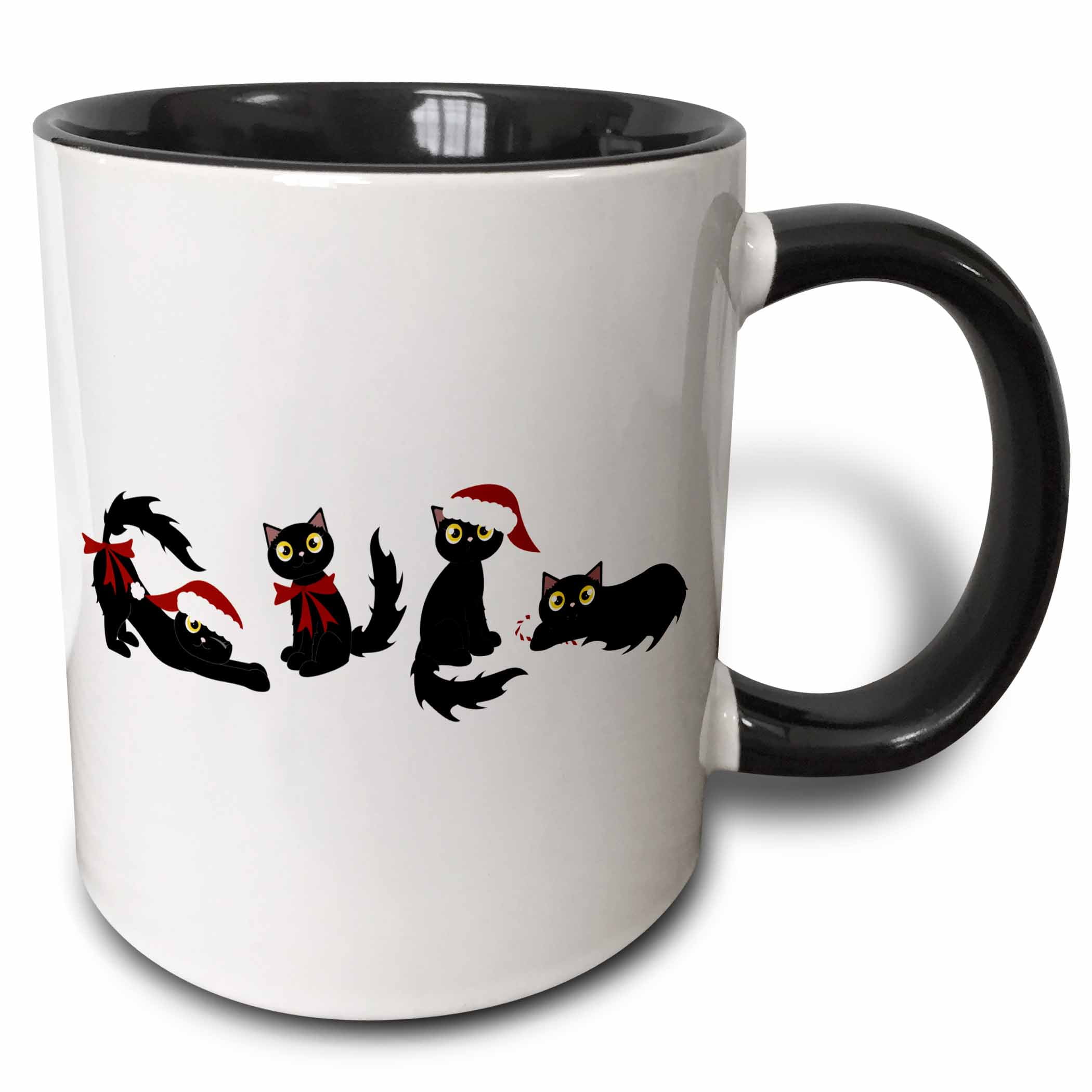 Jack Skellington Santa Hat Nightmare Before Christmas 3D Molded Coffee Mug Gift 