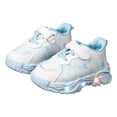 thumbnail image 5 of Gubotare Baby Boy Shoes Children Casual Shoes Boys Breathable Non-Slip Light Sneakers Unisex Luminous Sneakers for Girls Sport Running Shoes Size 6.5 (Blue,6.5 Toddler), 5 of 6