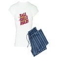 thumbnail image 1 of CafePress - Tall Girls Rule! - Women's Light Pajamas, 1 of 1
