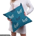 thumbnail image 5 of Ambesonne Forest Fabric by the Yard Upholstery, Simple Branches Botanical, 5 Yards, Indigo White and Petrol Blue, 5 of 5
