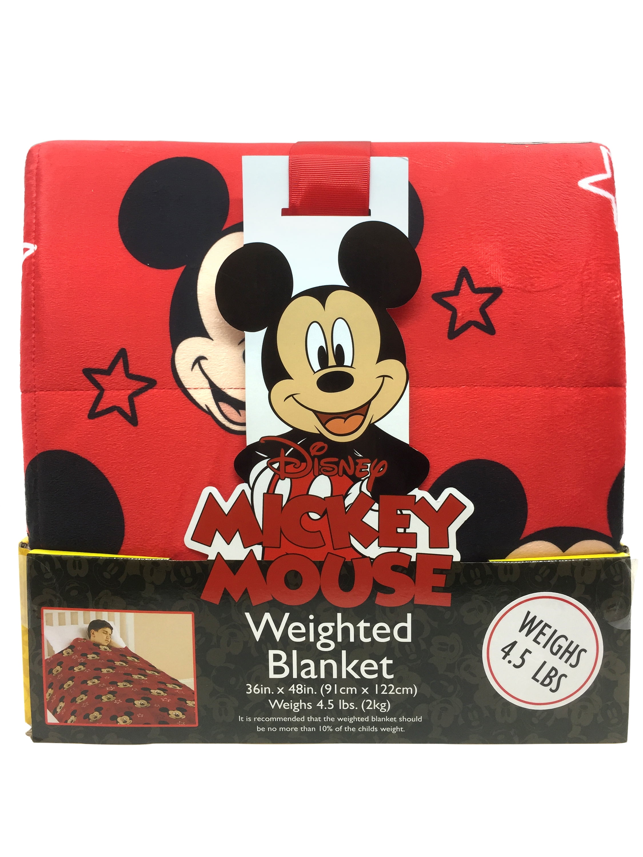 Mickey mouse weighted blanket hotsell
