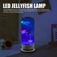 thumbnail image 3 of Lámpara De Medusa LED, Acuario De Luz Nocturna De 7 Colores Con Control Remoto, Para Decoración Del Hogar Y Dormitorio, 3 Velocidades De Flujo De Agua, 3 of 7