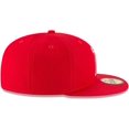 thumbnail image 4 of New Era Anaheim Angels Fitted 59Fifty On-Field Red Cap Hat, 4 of 12
