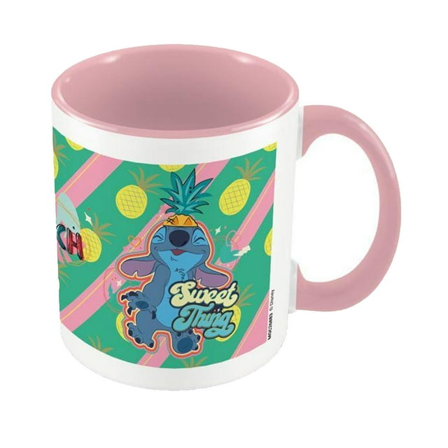 Lilo & Stitch Tasse Bicolore Intérieure « You're My Fave »