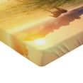 thumbnail image 2 of Ambesonne Animals Fitted Sheet, Horse Valley with Lake, Twin XL Size, Multicolor, 2 of 3