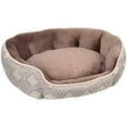 thumbnail image 2 of Wild Olive Oval Pet Bed, 26"x25", Brown, 2 of 2