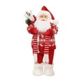 thumbnail image 4 of Muñeco de Papá Noel, decoración navideña, decoración de mesa, figura de Papá Noel, adorno navideño para escritorio, tienda, decoración del hogar, sala 60 centímetros, 4 of 8