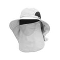 thumbnail image 4 of Sombrero de pescador Yinane de ala ancha gris claro para protección solar, 4 of 8
