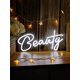 thumbnail image 2 of 1pc Beauty Led Neon Sign Usb Powered Wall Neon Signs For Bedroom Home Wedding Party Decoration, 2 of 4