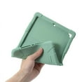 thumbnail image 3 of Soft Case for Apple iPad 6th/5th Gen (9.7") & iPad Air 2 9.7in & iPad Air (9.7 Inch) 2013 MD786LL/A Tablet - Slim Fit Lightweight Shockproof Kickstand Silicone Case Cover (Matcha Green), 3 of 8