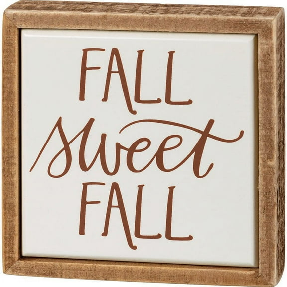 Box Sign Mini - Fall Sweet Fall