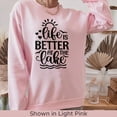 thumbnail image 4 of Lake Life Sweatshirt, Lake Vacation Shirt, Lake House, Family Lake Shirt, (Sand, M), 4 of 10