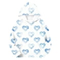 thumbnail image 4 of EGNMCR Chandails à Capuche Filles Garçons Mode Imprimé Manches Longues Col Rond Chandail chandail avec Poche Chandail à Capuchon Filles, 4 of 8