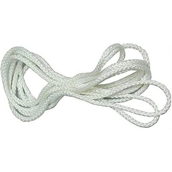 D30 Cord Loop - Fits All Brands... Hunter Douglas, Levolor, Kirsch, Graber, Bali (2.7 mm) (White, 6 Ft Drop)