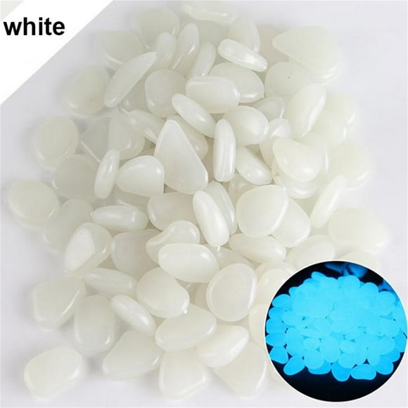 Fankiway Decorative Stones Glow In the Dark Rocks, Decorations for Walkways, Gardens