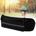 thumbnail image 4 of Running Bag, Sport Pouch Waterproof Diving Fabric With Earphone Hole For Gym For Runner For Cycling Black, 4 of 8