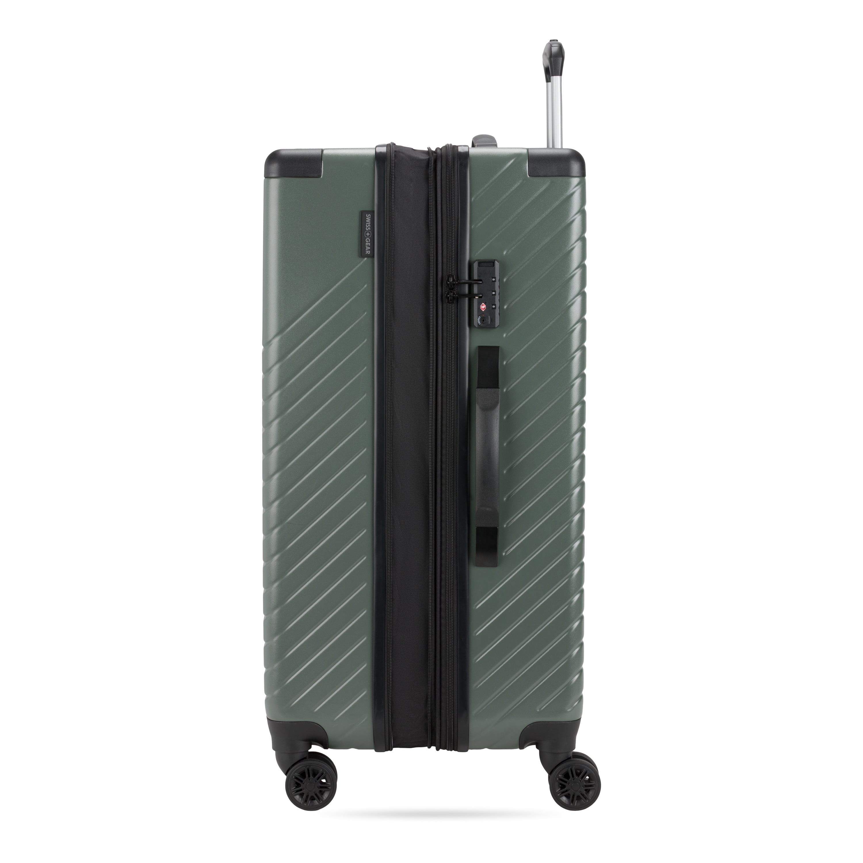 SWISSGEAR Edge Hardside 3-Piece Spinner, Thyme Green