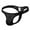 Black, variant on Shiny Imitation Leather Pattern Male Underwear Narrow Edge Breathable Thong Sexiest Lingerie For Naughty Women Big Slit, Big Backless Sheer Mesh V Neck Nightdress Animal Bodysuit Plus Size Gothic Tops