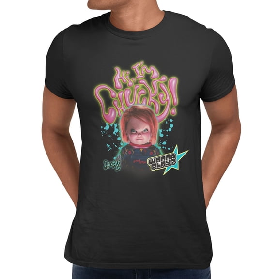 Chucky Wanna Slay? Men's Graphic T-Shirt (Black, S-2XL)