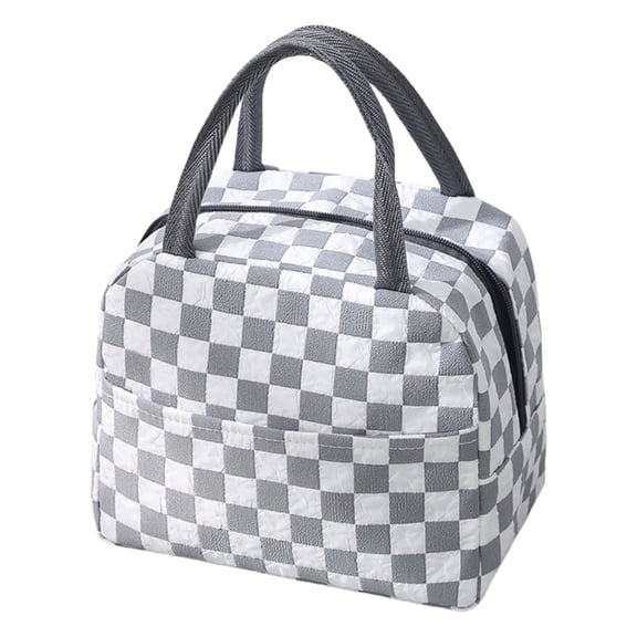 AOOOWER Premium Oxford Fabric Thermal Lunch Box Water Resistant Design Multiple Compartment Meal Storage For Daily Commutes