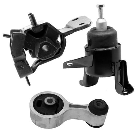 4M Auto Parts. Rear Lower Engine Torque Strut Mount Hydraulic Right Engine Mount & Left Transmission Mount 3PCS Set. Part Numbers: 3593 9614 9182. (For Naturally Aspirated)