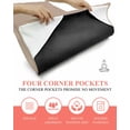 thumbnail image 3 of Beige Solid Color Yoga Towel for Hot Yoga Non Slip, Aesthetics Contemporary Luxury Yoga Mat Towel Absorbent Yoga Sweat Towels Microfiber Hot Yoga Blanket for Bikram Pilates 26"x70", 3 of 7