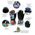 thumbnail image 6 of Womens Snow Gloves Ladies Waterproof Touchscreen Cold Weather Warm Winter Thermal Ski Gloves, 6 of 8