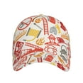 thumbnail image 2 of Daiia Firefighter Icons print Baseball Cap Men Women Golf Dad Hat Adjustable Original Classic Low Profile Hat Unconstructed Plain Cap, 2 of 9