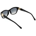 thumbnail image 4 of Roberto Cavalli Roberto Cavalli RC785T Acamar 01B - Shiny Black 55-16-140 mm Sunglasses for Women, 4 of 7